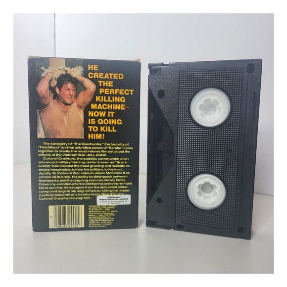 Killzone BETA Tape Betamax (Not VHS) Fritz Matthews - Picture 2 of 2